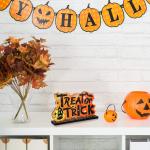 Customized Wood Pumpkin Sign Front Door Decor
