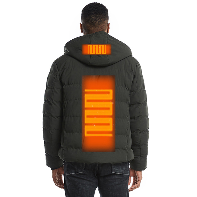 Windbreaker Electric Heated Jacket Battery Powered Electric Warming Jacket