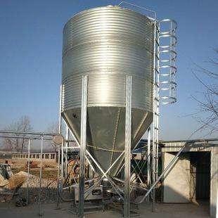 Buy cheap Huaxiang Farms Agricultural Feed Bins Farm Feed Storage Bins 1 Year Warranty from wholesalers