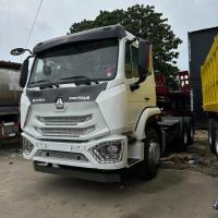 Buy cheap 371hp 375hp Used Tractor Trailer Sinotruk Howo 6x4 10 wheels product