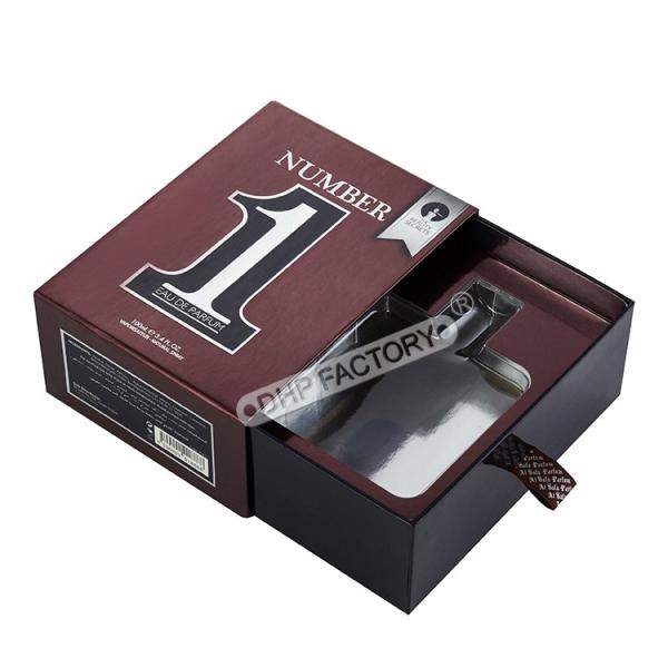 Buy cheap Luxury Scent Box With Drawer Wrapping Ribbon Handle Custom Printed from wholesalers