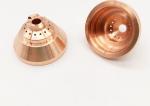 Buy cheap Gold Plasma Cuter 125 Parts Hypertherm Consumables 420172 Shield Cup Hand from wholesalers