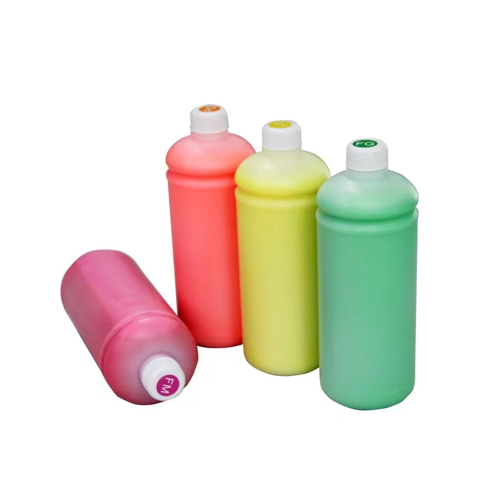 DTF Ink 1000ml/Bottle Suitable for Industrial DTF Printer Bright Color Water Based Ink