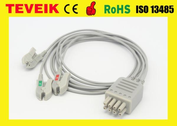 Buy cheap Nihon Kohden BR-903P ECG /EKG Cable compatible with 4155A11-6NUA 3 leads Clip IEC from wholesalers