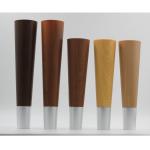 Buy cheap KR-P0290W 12 Inch Height Plastic Furniture Feet ABS Material With Wood Color from wholesalers