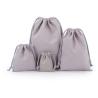 Buy cheap 8oz Natural Unbleached Cotton Small Muslin Drawstring Bags 13x16cm from wholesalers