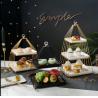 Buy cheap 3 Tier 31.5cm Height Steel Fruit Basket Powder Coated Eco Friendly from wholesalers