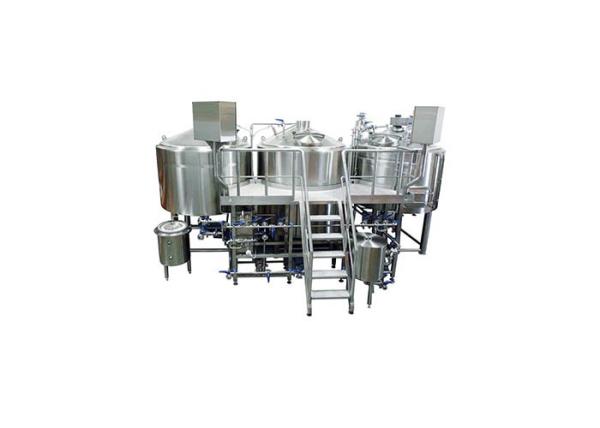 Buy cheap Sanitary 304 Stainless Steel 3 Kettle Brew System 50MM PU Instualtion CE Approved from wholesalers