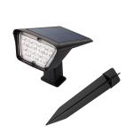 20000hour 300lm Outdoor LED Solar Garden Light 180 Degree Beam Angle