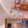 Buy cheap Clear Acrylic Bag Rhinestone Acrylic Clutch Crystal Evening Purses for Women Glitter Handbag for Wedding Cocktail Party from wholesalers