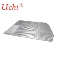 Buy cheap Aluminum Extrusion Plate Heat Sink With 2 Pipes Friction Welding product