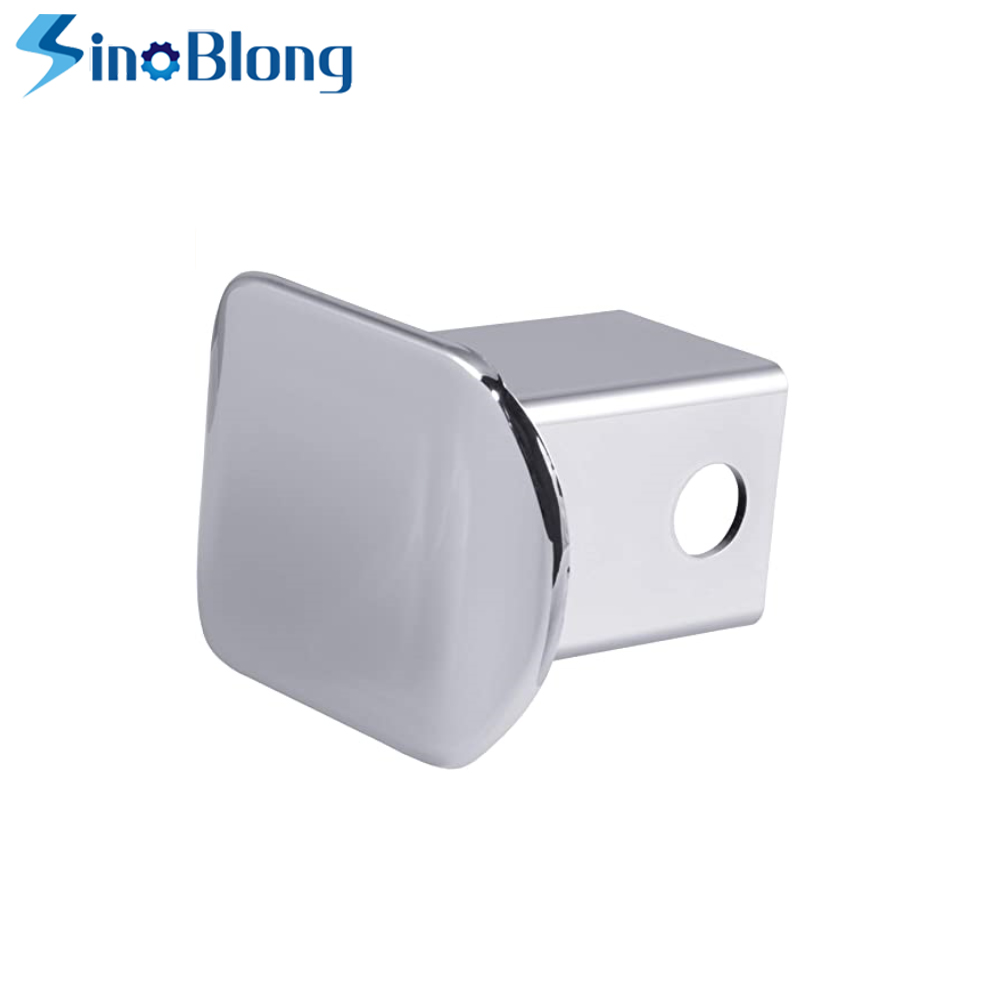 Q235 Steel Metal Stamping Chrome Truck Trailer Hitch Cover Black Painting