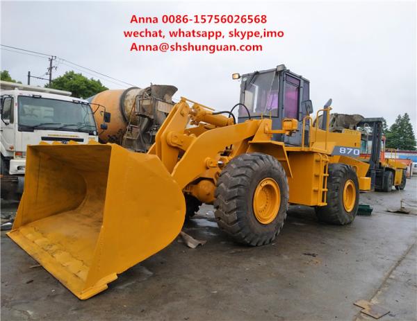 Buy cheap Original Parts Tcm 870 Wheel Loader , Used Front End Loaders Low Working Hours from wholesalers