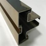 customized shaped profile iron stainless steel channel with mirror or hairline