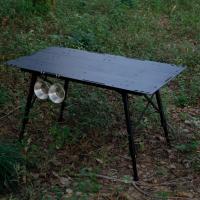Buy cheap Outdoor Camping Foldable Square Table Three Piece Aluminum Plate Tactical Table product