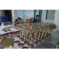 Buy cheap Aluminum Showcase Window Display , Golden Visual Merchandising Windows product