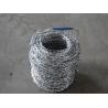 Buy cheap Low Carbon Galvanised Barbed Wire Easy Install For Highway Protection from wholesalers