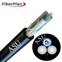 Buy cheap Outdoor Aerial Single Sheath Mini ADSS ASU Fiber Optic Cable For 50-150m Span product