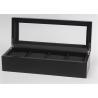 Buy cheap Rectangle 4 Slots Watch Storage Box Wood + Painting Hot Stamping Printing Logol from wholesalers