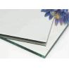 Buy cheap 6mm Copper Free Mirror , High Grade Silver Bathroom Mirror With Safety Film from wholesalers