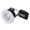 Buy cheap Tiltable Fire Rated GU10 Downlight Fixture 90 Minutes Fire Protection from wholesalers