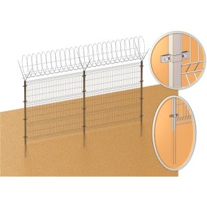 Buy cheap 3D Garden Wire Mesh Fencing Panels from wholesalers