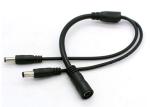 DC Female To Male 15cm Splitter Cable Barrel Plug For CCTV Cameras
