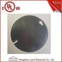 Buy cheap Steel Round Electrical Outlet Covers , 0.80mm to 1.60mm Thickness from wholesalers