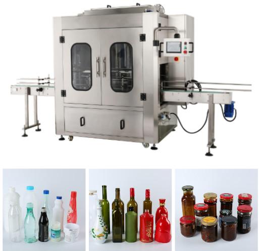 Buy cheap Professional Bottle Packaging Line Beverage Packaging Liquid Piston Filler from wholesalers