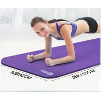 Buy cheap 10mm thick yoga mat yoga mats NBR lengthened and widened even more versatile product