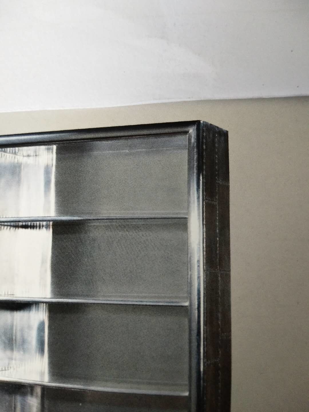 5 Shelf Home Office Bookcase Full Aluminium Sheet Book Cabinet 1.8M Height