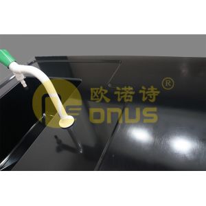 Buy cheap Black rectangular drop in sinks epoxy resin chemical resistance from wholesalers
