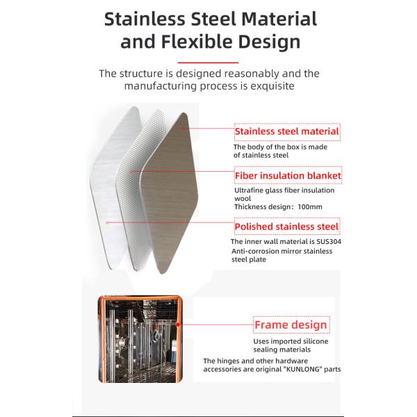 Factory Made Solar Simulating Weathering Xenon Lamp Test Chamber