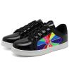 Buy cheap Customizable Black Led Shoes , Led Display Sneakers Woven Fabric Surface from wholesalers