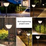 Durable Garden Solar Outdoor Lawn Lights Water Resistant 3000k 6000k