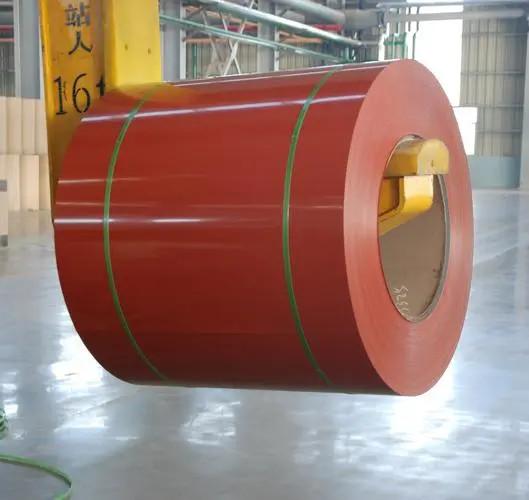 Buy cheap Red Color Z225 0.75*1220 PPGI Pre Paint Steel Coils HDP S320GD European Standard EN10169 from wholesalers
