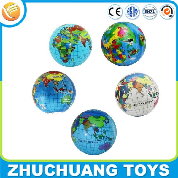 Buy cheap wholesale printed inflatable world map ball for kids from wholesalers