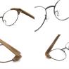 Buy cheap Artisanal Wood Copy Acetate Glasses Frame Retro Square Eyeglasses from wholesalers