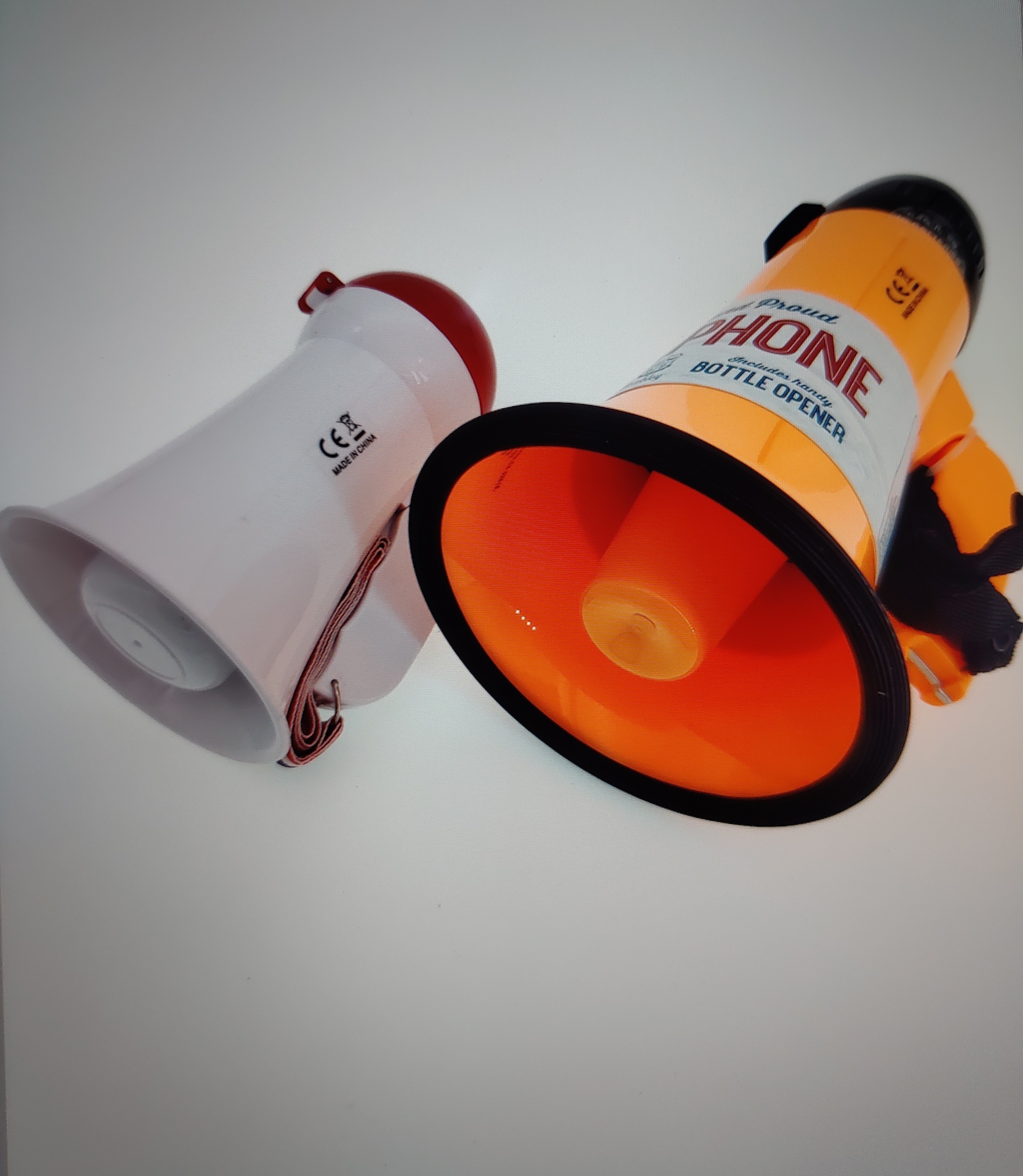 5W 15W Outdoor Megaphone Speaker Horn 1.2A Lightweight Megaphone