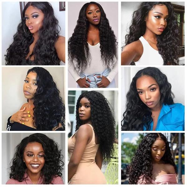 Water Curls Human Hair Swiss/French Lace Wigs Unbeatable Extensions For The