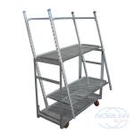 Flower Transport Danish Flower Trolley Cc Plant Rack With Wheels