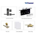 Swipe Card Smart Hotel Electronic Lock Aluminum Alloy RFID Card Door Lock