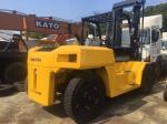 komatsu used 15ton fd150 diesel forklift , industrial 15t forklift