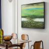 Buy cheap Hand Painted Abstract Flower Oil Painting Colorful Wall Art Decor Canvas Handmade Decoration Painting Customized Size Accepted from wholesalers