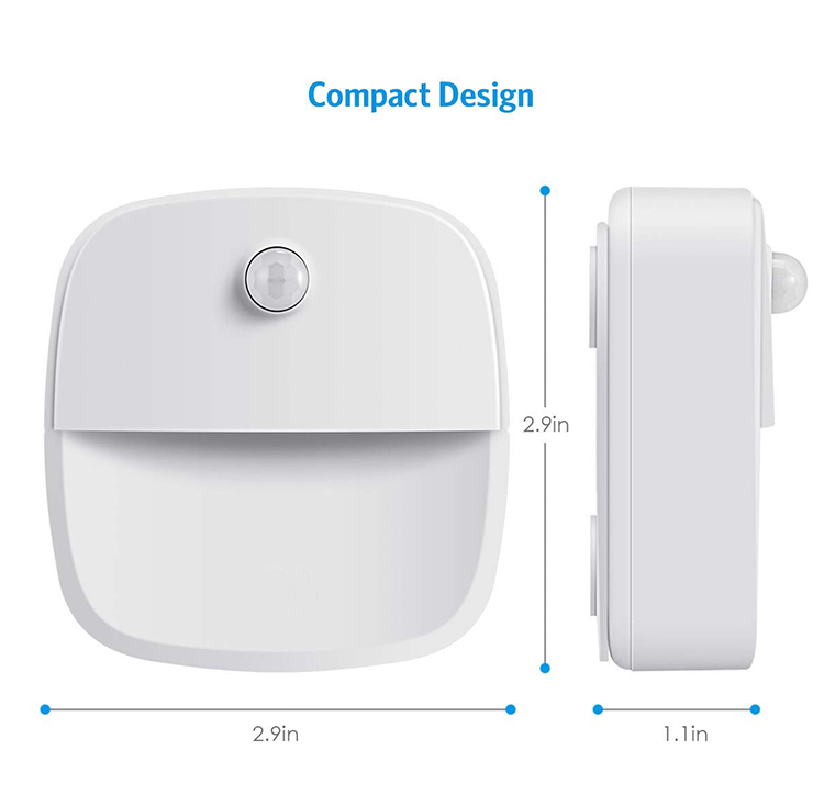 0.5W Stair Magnet Motion Sensor Wall Light Indoor Cordless Battery Powered