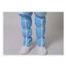 Buy cheap PU Buckle Leather Anti Static Shoes Blue Color PVC Cleanroom Boots from wholesalers