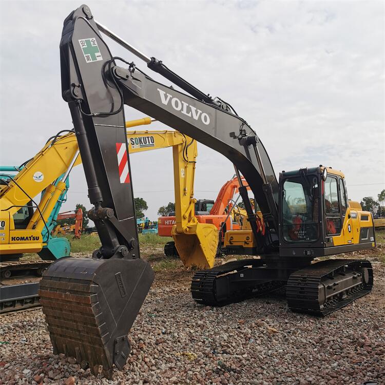ORIGINAL 21ton Volvo EC210 Used Excavator Second Hand Volvo 210 Tracked Digger Machine