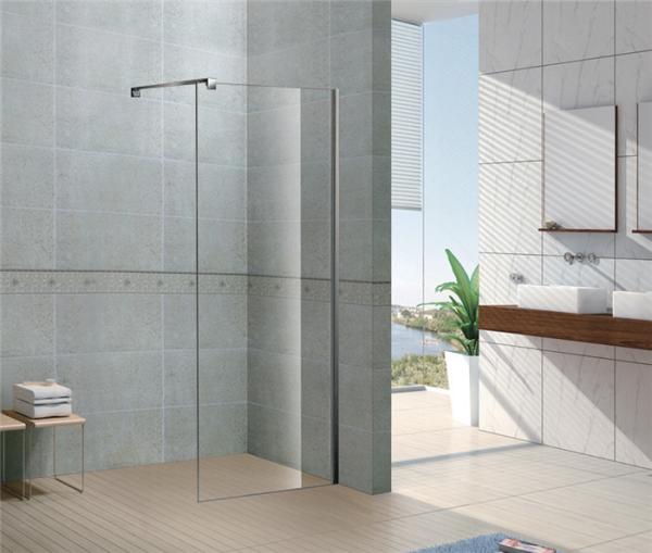 Installed Easily Walk In Glass Shower Enclosures 8 MM Tempered Glass with