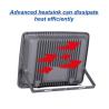 Buy cheap 6500K Ra80 Outdoor Waterproof LED Flood Light Aluminum Housing Slim Tempered Glass from wholesalers