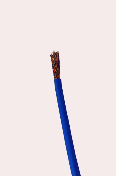 Buy cheap 25PRS 24AWG CAT5E U/UTP Ethernet Lan Cable Bare Copper 0.505 Conductor from wholesalers
